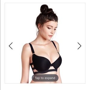 Bluebella More Aura bra black 34DD NWT